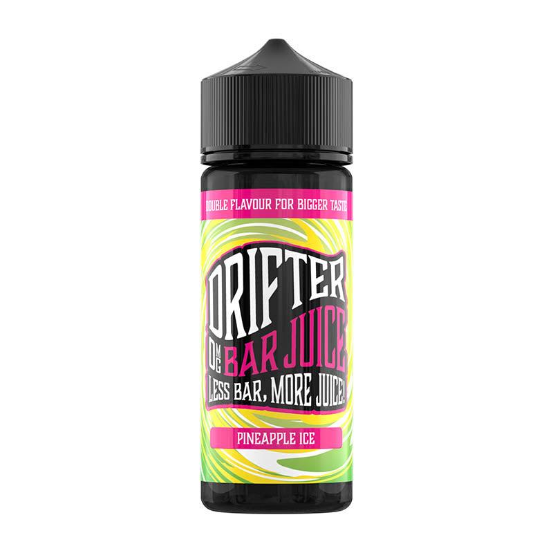 Drifter Bar Juice Shortfills + 2 Free Nic Shots - Pineapple Ice+ 2 Free Nic Shots Shortfills Drifter