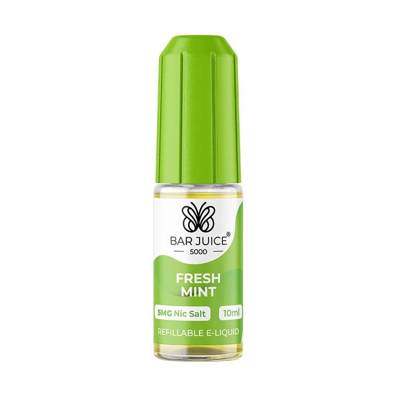 Bar Juice 5000 Nic Salt 5mg - Fresh Mint 5mg 10ml Nic Salt Bar Juice 5000