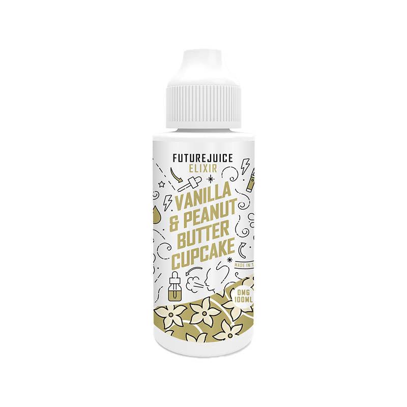 Future Juice Elixirs Shortfills - Vanilla & Peanut Butter Cupcake 0mg Shortfills Future Juice