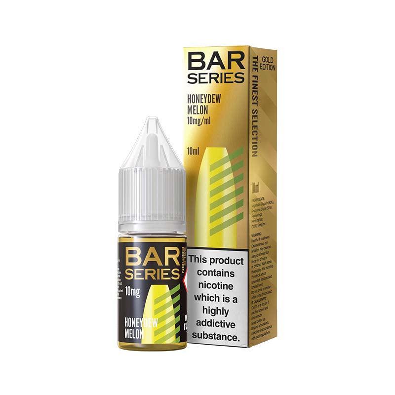 Bar Series Gold 10mg Nic Salt - Honeydew Melon 10mg 10ml Nic Salt Bar Series