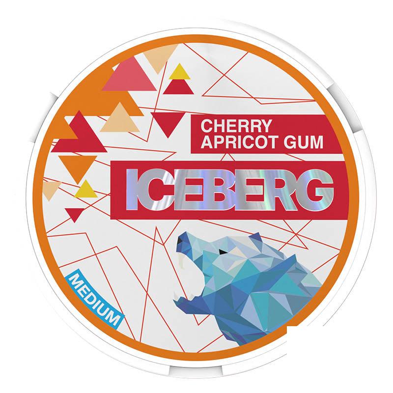 Iceberg Medium 20mg Nicotine Pouches - Cherry Apricot Gum 20mg Nicotine Pouches Iceberg