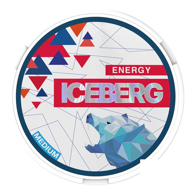 Iceberg Medium 20mg Nicotine Pouches - Energy 20mg Nicotine Pouches Iceberg