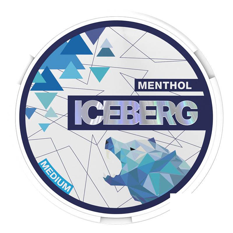 Iceberg Medium 20mg Nicotine Pouches - Menthol 20mg Nicotine Pouches Iceberg