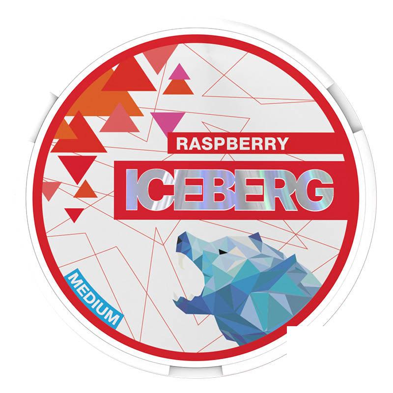 Iceberg Medium 20mg Nicotine Pouches - Raspberry 20mg Nicotine Pouches Iceberg