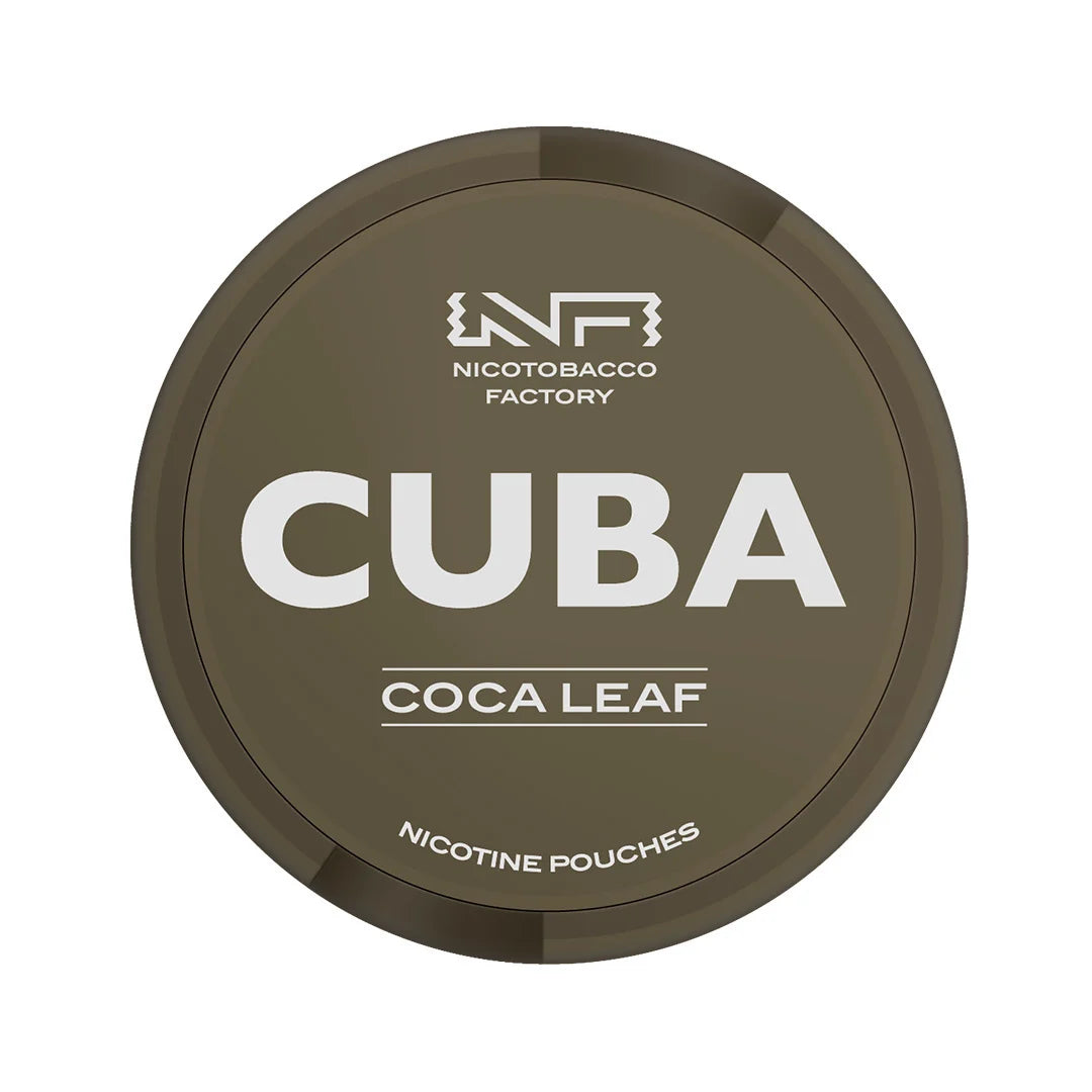 Cuba Nicotine Pouches Coca Leaf 50MG Nicotine Pouches Cuba