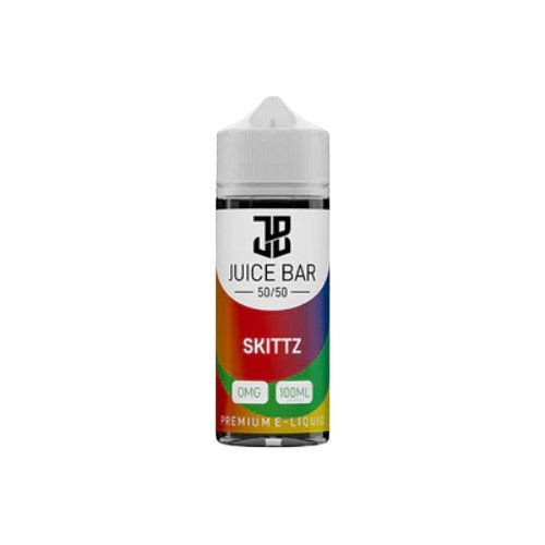 Juice Bar Shortfill 100ml E-Liquid - Skittles E-Liquid Juice Bar