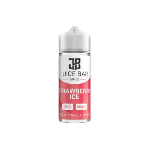 Juice Bar Shortfill 100ml E-Liquid - Strawberry Ice E-Liquid Juice Bar