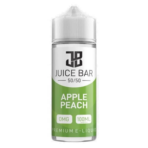 Juice Bar Shortfill 100ml E-Liquid - Apple Peach E-Liquid Juice Bar Apple Peach