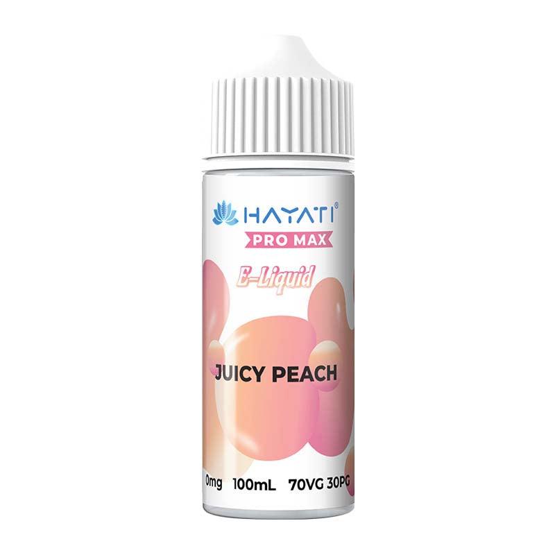 Hayati Pro Max 70/30 100ml Shortfill - Juicy Peach 100ml Shortfills Hayati