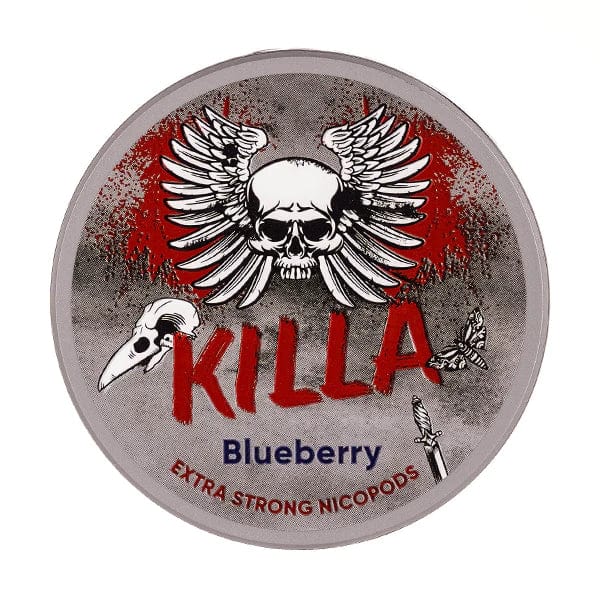 Killa Nicotine Pouches - Blueberry 16.5 MG Nicotine Pouches Killa