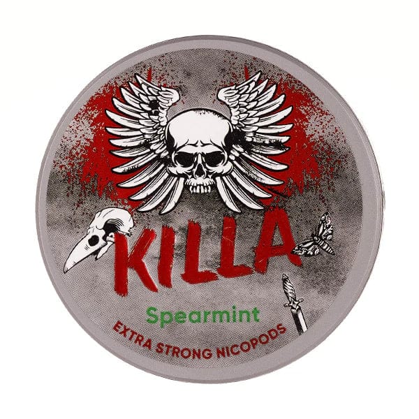 Killa Nicotine Pouches - Spearmint 16.5 MG Nicotine Pouches Killa