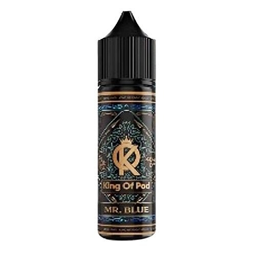 King of Pod 40ml Shortfill E-Liquid - Mr Blue E-Liquid King of Pod