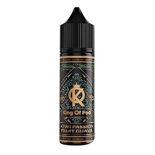 King of Pod 40ml Shortfill E-Liquid - Kiwi Passion Fruit Guava E-Liquid King of Pod