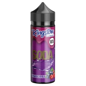 Kingston 50/50 Soda 120ML Shortfill - Vinberry E-Liquid Kingston Vinberry