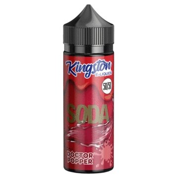 Kingston 50/50 Soda 120ML Shortfill - Doctor Popper E-Liquid Kingston