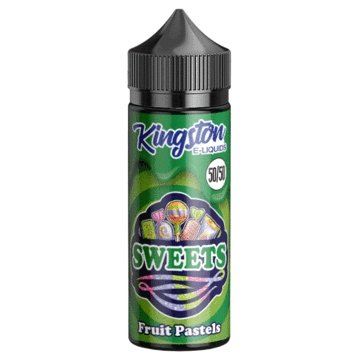 Kingston 50/50 Sweets 120ML Shortfill - Fruit Pastels E-Liquid Kingston