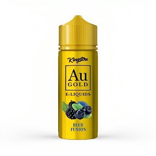 Kingston AU Gold Shortfill 120ml E-liquid - Blue Fusion E-Liquid Kingston