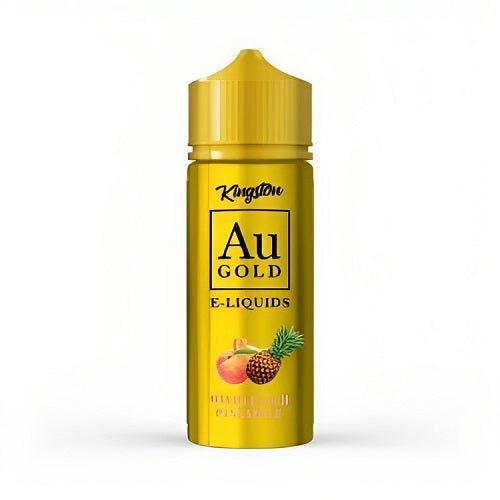 Kingston AU Gold Shortfill 120ml E-liquid - Miami Peach E-Liquid Kingston