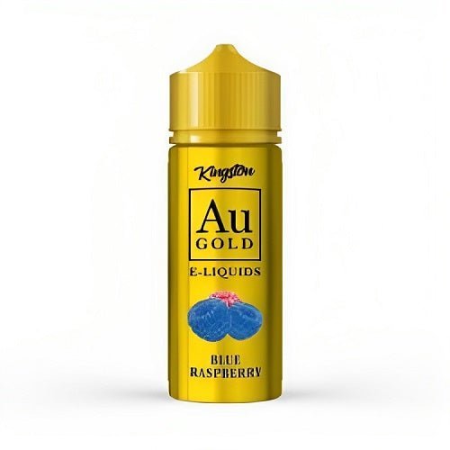 Kingston AU Gold Shortfill 120ml E-liquid - Blue Raspberry E-Liquid Kingston