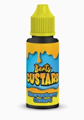 Kingston Berts Custard 120ML Shortfill - Blueberry Custard E-Liquid Kingston