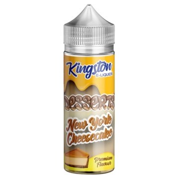 Kingston Desserts 120ML Shortfill - New York Cheesecake E-Liquid Kingston