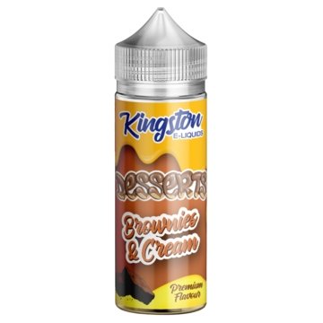 Kingston Desserts 120ML Shortfill - Brownies & Cream E-Liquid Kingston Brownies & Cream