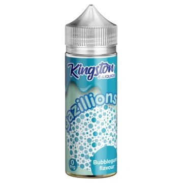 Kingston Gazillions 120ML Shortfill - Bubblegum E-Liquid Kingston