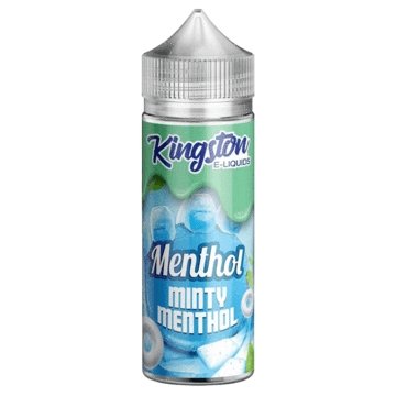 Kingston Menthol 120ML Shortfill - Minty Menthol E-Liquid Kingston