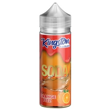 Kingston Soda 120ML Shortfill - Orange Fizz E-Liquid Kingston