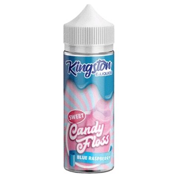 Kingston Sweet Candy Floss 120ML Shortfill - Blue Raspberry E-Liquid Kingston Blue Raspberry