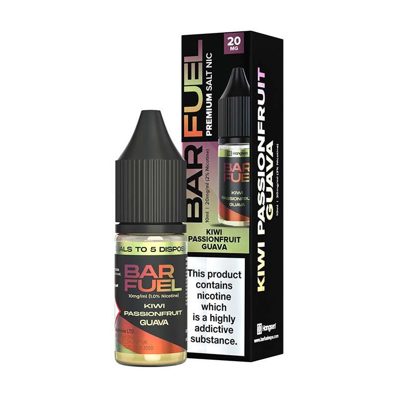 Bar Fuel New Packaging Nic Salt 20mg - Kiwi Passionfruit Guava 20mg 10ml Nic Salt Bar Fuel