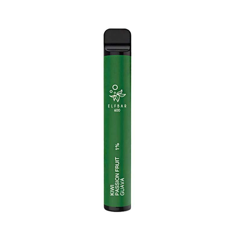 Elf Bar 600 Disposable Vape 10mg - Kiwi Passionfruit Guava 10mg Disposable Vape Elf Bar