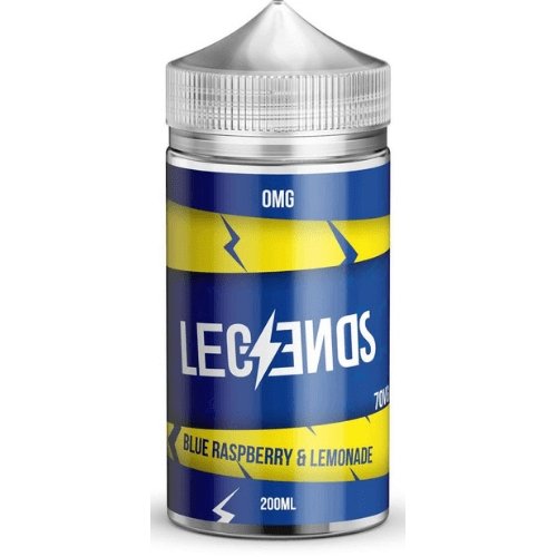 Legends Shortfill E-Liquid 200ml - Blue Raspberry & Lemonade E-Liquid Legends