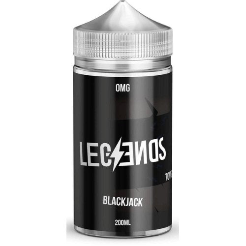 Legends Shortfill E-Liquid 200ml - Black Jack E-Liquid Legends