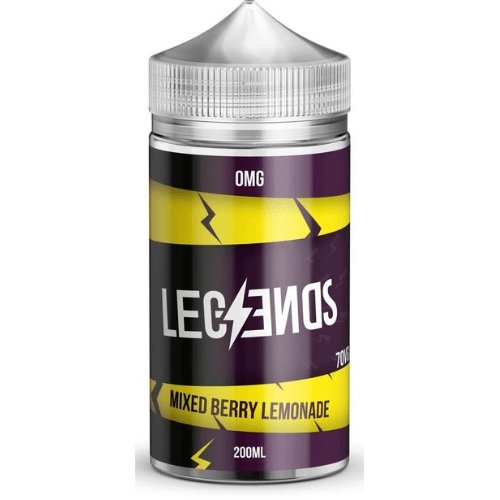 Legends Shortfill E-Liquid 200ml - Mixed Berry Lemonade E-Liquid Legends