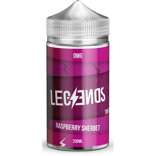 Legends Shortfill E-Liquid 200ml - Raspberry Sherbet E-Liquid Legends