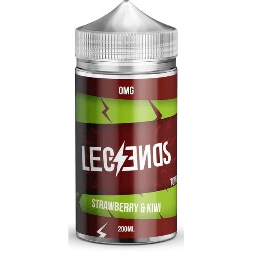 Legends Shortfill E-Liquid 200ml - Strawberry & Kiwi E-Liquid Legends