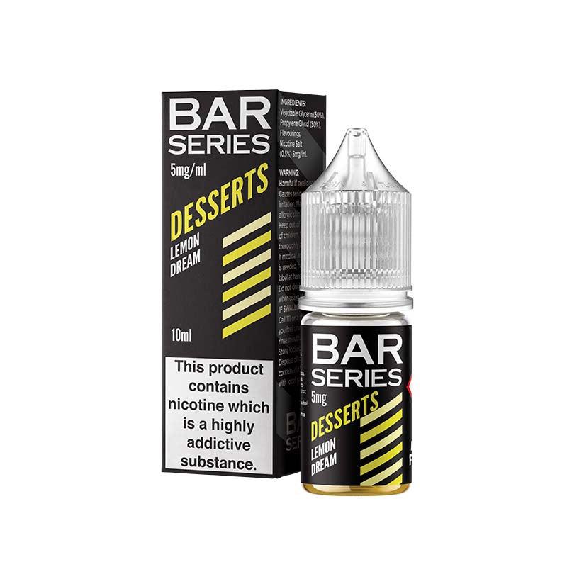 Bar Series Desserts 5mg Nic Salt - Lemon Dream 5mg 10ml Nic Salt Bar Series