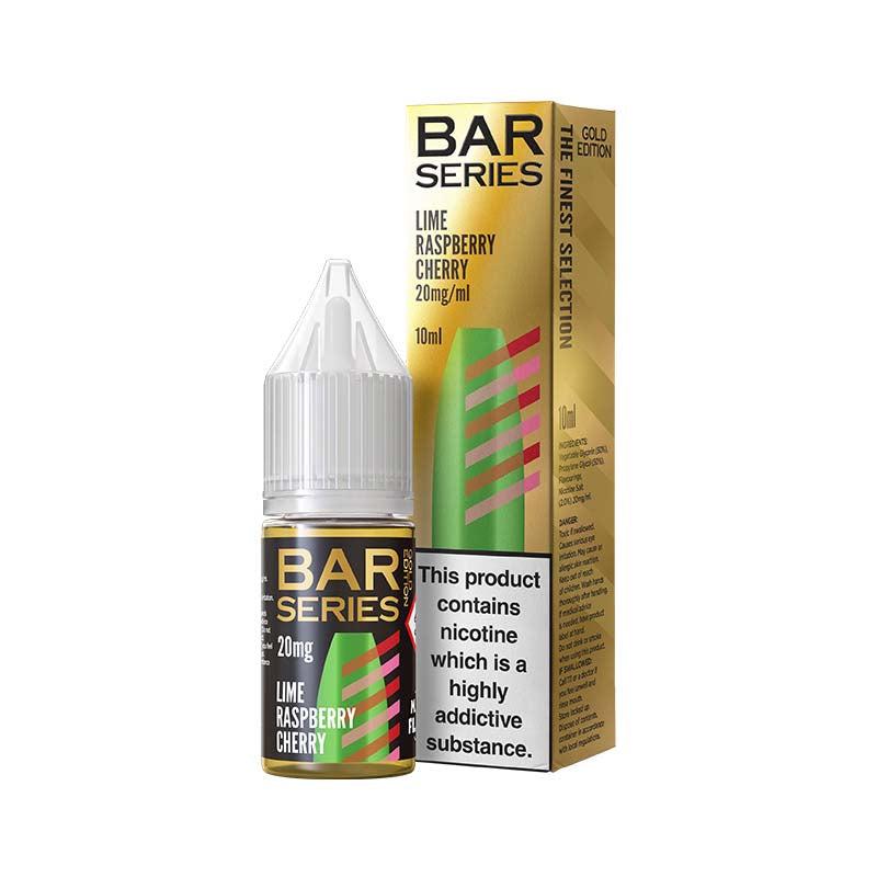 Bar Series Gold 20mg Nic Salt - Lime Raspberry Cherry 20mg 10ml Nic Salt Bar Series