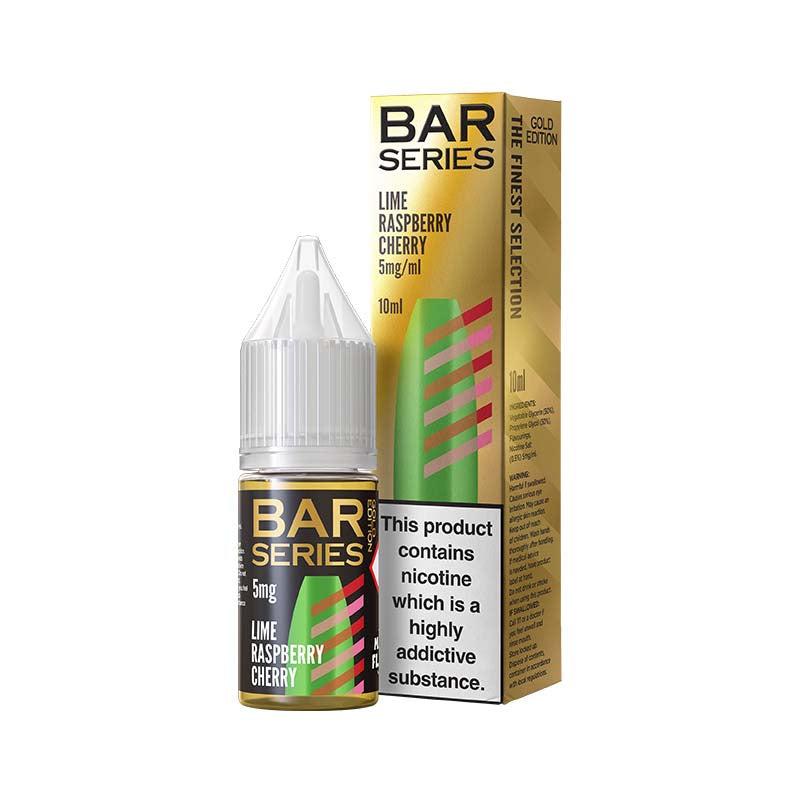 Bar Series Gold 5mg Nic Salt - Lime Raspberry Cherry 5mg 10ml Nic Salt Bar Series