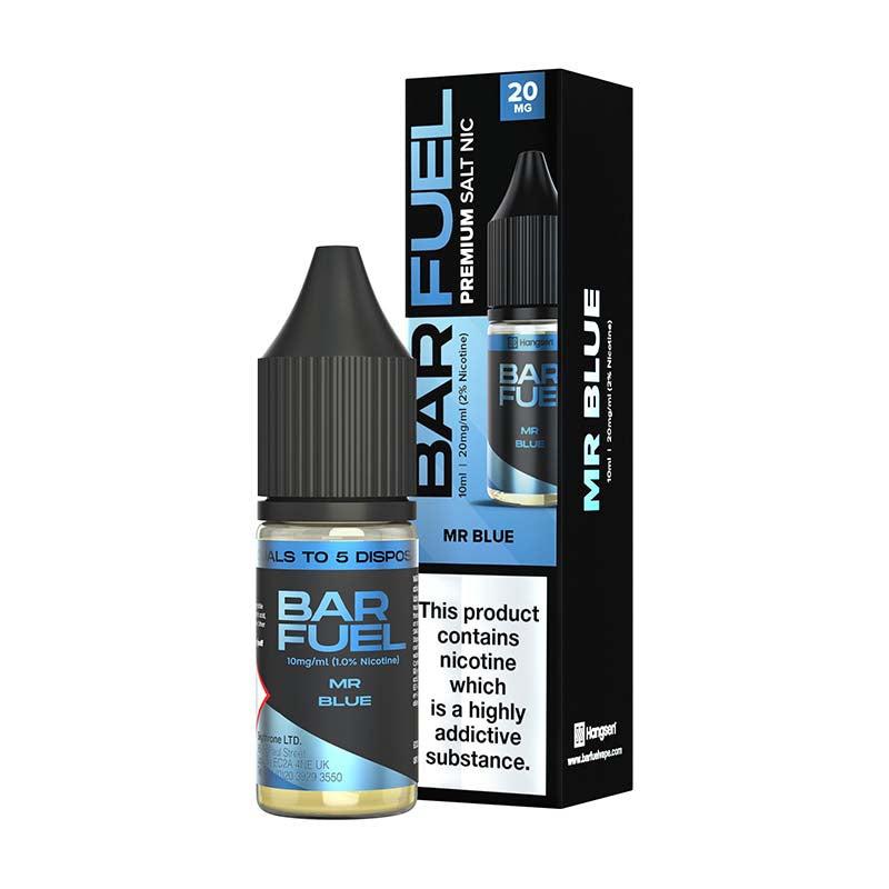 Bar Fuel New Packaging Nic Salt 20mg - Mr Blue 20mg 10ml Nic Salt Bar Fuel