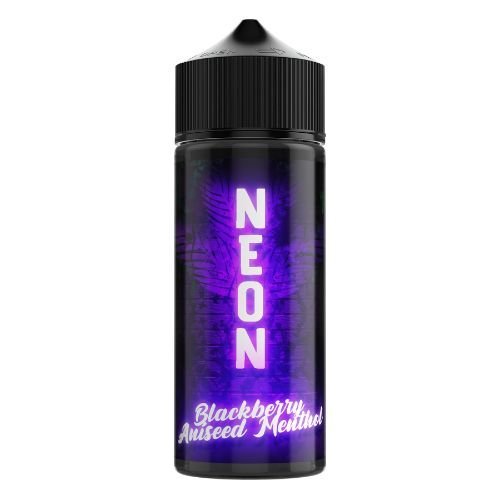 Neon Shortfill 100ml E-Liquid - Blackberry Aniseed Menthol