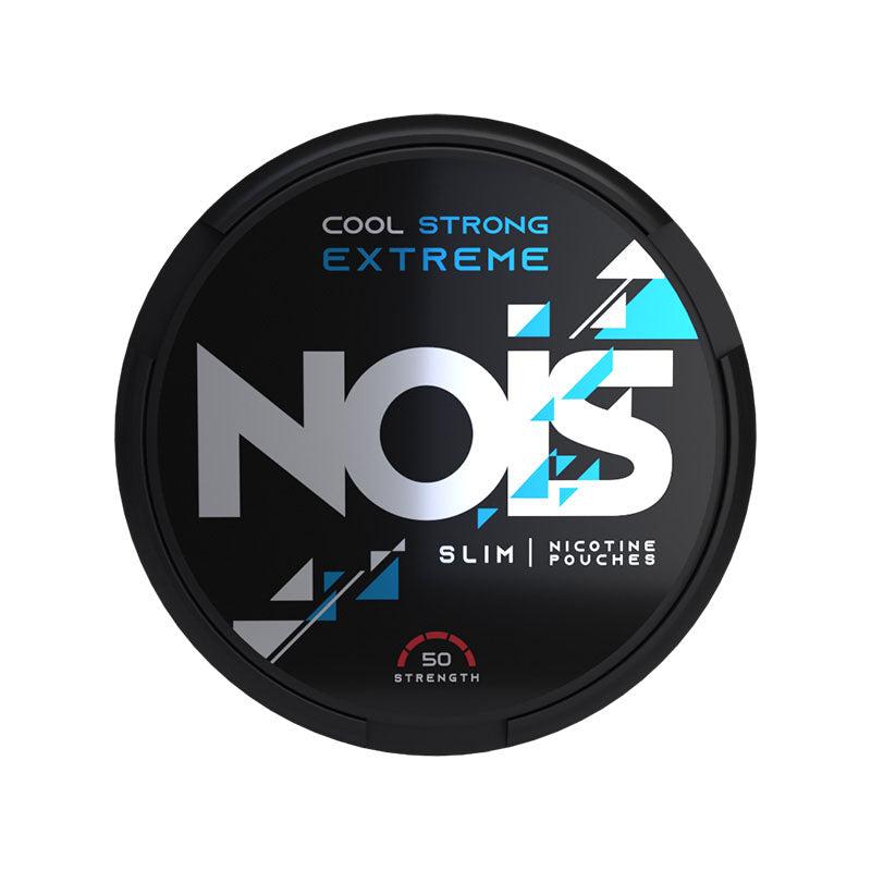Nois Nicotine Pouches 50mg - Cool Strong Extreme 50mg Nicotine Pouches Nois