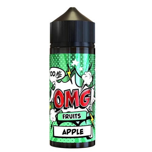 OMG Fruits 100ml Shortfill - Apple E-Liquid OMG Apple