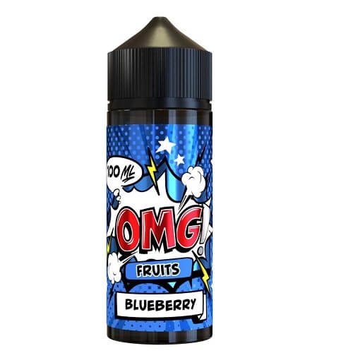 OMG Fruits 100ml Shortfill - Blueberry E-Liquid OMG