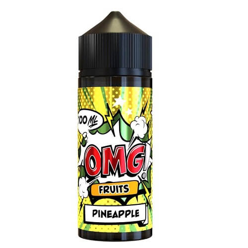 OMG Fruits 100ml Shortfill - Pineapple E-Liquid OMG