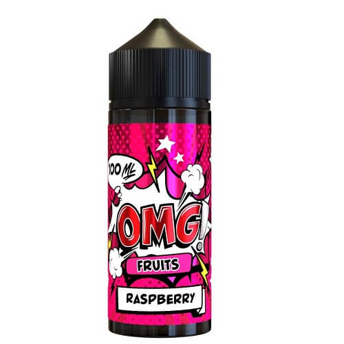 OMG Fruits 100ml Shortfill - Raspberry E-Liquid OMG