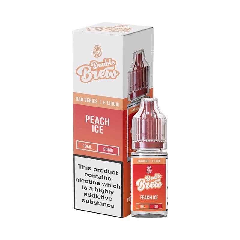 Ohm Brew Double Brew Bar Series 5mg Nic Salt - Peach Ice 5mg 10ml Nic Salt Ohm Brew