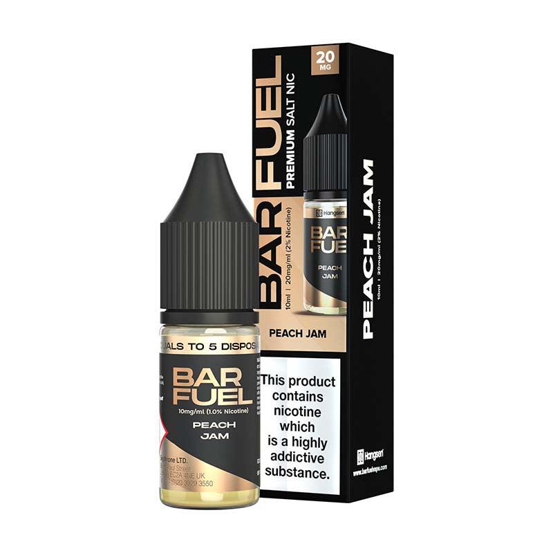 Bar Fuel New Packaging Nic Salt 20mg - Peach Jam 20mg 10ml Nic Salt Bar Fuel