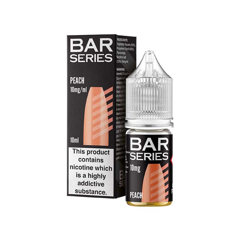 Bar Series 10mg Nic Salt - Peach 10mg 10ml Nic Salt Bar Series